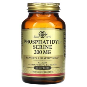 Thực phẩm chức năng Solgar Phosphatidylserine 200 mg 60 Softgels 033984022089