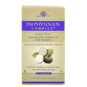 Thực phẩm chức năng Solgar PM PhytoGen Complex 60 Tablets 033984023130
