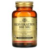 Thực phẩm chức năng Solgar Resveratrol 100 mg 60 Vegetable Capsules 033984023352