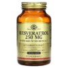 Thực phẩm chức năng Solgar Resveratrol 250 mg 60 Softgels 033984024847