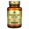 Thực phẩm chức năng Solgar Ubiquinol (Reduced CoQ10) 100 mg 50 Softgels 033984026414