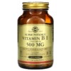 Thực phẩm chức năng Solgar Vitamin B1 500 mg 100 Tablets 033984029804