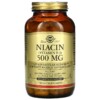Thực phẩm chức năng Solgar Vitamin B3 (Niacin) 500 mg 250 Vegetable Capsules 033984018525