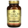 Thực phẩm chức năng Solgar Vitamin B6 100 mg 250 Vegetable Capsules 033984031111