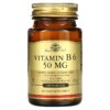 Solgar Vitamin B6 50 mg 100 Tablets 4 Thực phẩm chức năng Solgar Vitamin B6 50 mg 100 Tablets 033984031005