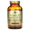 Solgar Vitamin D3 10 mcg (400 IU) 250 Softgels 4 Thực phẩm chức năng Solgar Vitamin D3 10 mcg (400 IU) 250 Softgels 033984033214