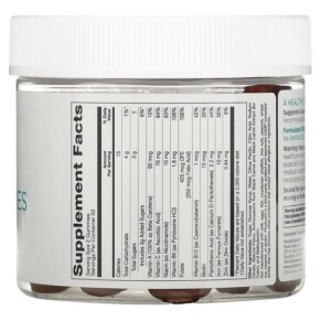Thành phần vi chất của Solumeve Multi-Vitamin Gummies Gelatin Free Grape Flavor 100 Vegetarian Gummies 898220014453