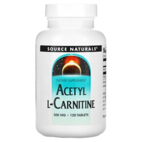 Thực phẩm chức năng Source Naturals Acetyl L-Carnitine 500 mg 120 Tablets 021078003311
