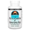 Source Naturals Acetyl L-Carnitine & Alpha-Lipoic Acid 650 mg 120 Tablets 5 Thực phẩm chức năng Source Naturals Acetyl L-Carnitine & Alpha-Lipoic Acid 650 mg 120 Tablets 021078018001