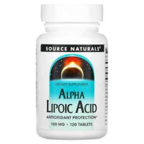 Thực phẩm chức năng Source Naturals Alpha Lipoic Acid 100 mg 120 Tablets 021078001553