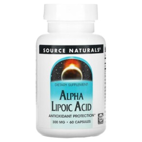 Thực phẩm chức năng Source Naturals Alpha Lipoic Acid 300 mg 60 Capsules 021078017646