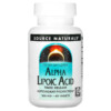 Thực phẩm chức năng Source Naturals Alpha Lipoic Acid Timed Release 300 mg 60 Tablets 021078014324