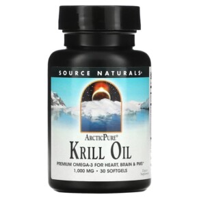 Thực phẩm chức năng Source Naturals ArcticPure Krill Oil 1.000 mg 30 Softgels 021078025573