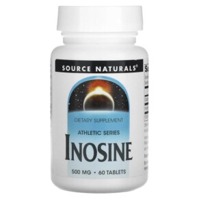 Thực phẩm chức năng Source Naturals Athletic Series Inosine 500 mg 60 Tablets 021078006527