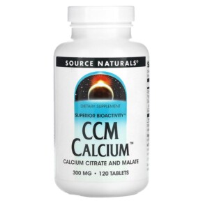 Thực phẩm chức năng Source Naturals CCM Calcium 300 mg 120 Tablets 021078009597