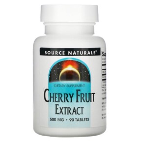Thực phẩm chức năng Source Naturals Cherry Fruit Extract 500 mg 90 Tablets 021078016816