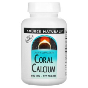 Thực phẩm chức năng Source Naturals Coral Calcium 300 mg 120 Tablets 021078015635