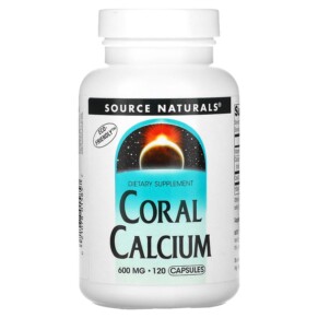 Thực phẩm chức năng Source Naturals Coral Calcium 600 mg 120 Capsules 021078015857