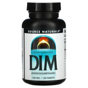 Thực phẩm chức năng Source Naturals DIM (Diindolylmethane) 100 mg 120 Tablets 021078015673