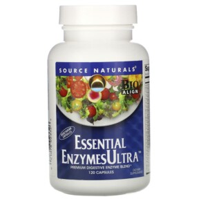 Thực phẩm chức năng Source Naturals Essential EnzymesUltra 120 Capsules 021078023326