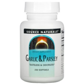 Thực phẩm chức năng Source Naturals Garlic & Parsley 250 Softgels 021078002161