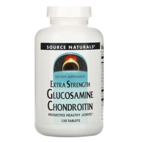 Thực phẩm chức năng Source Naturals Glucosamine Chondroitin Extra Strength 120 Tablets 021078013822
