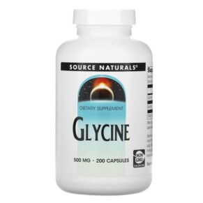Thực phẩm chức năng Source Naturals Glycine 500 mg 200 Capsules 021078016052