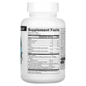 Thành phần vi chất của Source Naturals Hyaluronic Joint Complex with Glucosamine Chondroitin and MSM 60 Tablets 021078018933