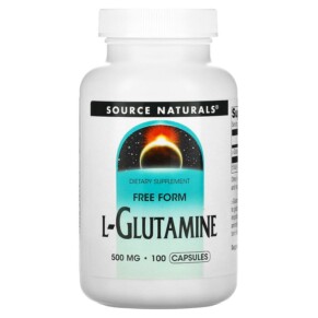 Thực phẩm chức năng Source Naturals L-Glutamine 500 mg 100 Capsules 021078016441