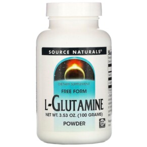Thực phẩm chức năng Source Naturals L-Glutamine Powder 3.53 oz (100 g) 021078001249
