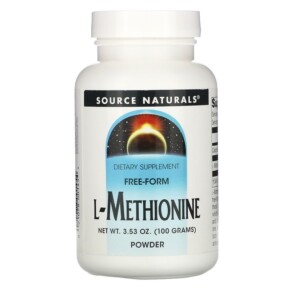 Thực phẩm chức năng Source Naturals L-Methionine 3.53 oz (100 g) 021078001454