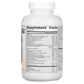 Thành phần vi chất của Source Naturals Life Force Multiple No Iron 120 Tablets 021078009665
