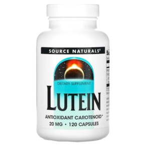 Thực phẩm chức năng Source Naturals Lutein 20 mg 120 Capsules 021078026013