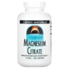 Thực phẩm chức năng Source Naturals Magnesium Citrate 133 mg 180 Capsules 021078021001