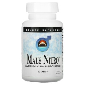 Thực phẩm chức năng Source Naturals Male Nitro 30 Tablets 021078024750