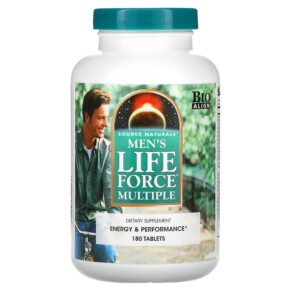 Thực phẩm chức năng Source Naturals Men's Life Force Multiple 180 Tablets 021078019206