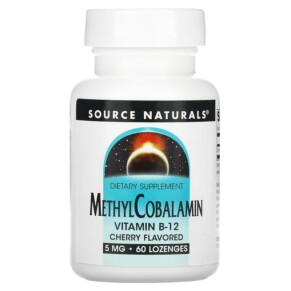 Thực phẩm chức năng Source Naturals MethylCobalamin Cherry 5 mg 60 Lozenges 021078013297