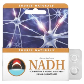Thực phẩm chức năng Source Naturals NADH 20 mg 30 Lozenges 021078021506
