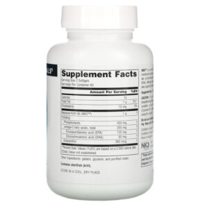 Thành phần vi chất của Source Naturals NKO Neptune Krill Oil 500 mg 120 Softgels 021078024262