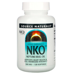 Thực phẩm chức năng Source Naturals NKO Neptune Krill Oil 500 mg 120 Softgels 021078024262