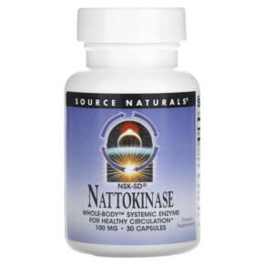 Thực phẩm chức năng Source Naturals NSK-SD Nattokinase 100 mg 30 Capsules 021078018841