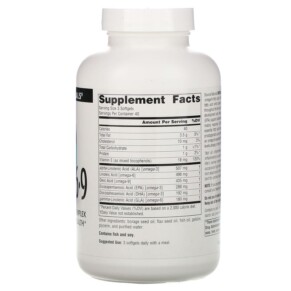 Thành phần vi chất của Source Naturals Omega 3-6-9 120 Softgels 021078023180