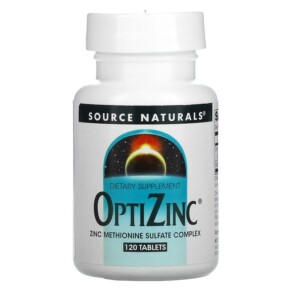 Thực phẩm chức năng Source Naturals OptiZinc 120 Tablets 021078008484