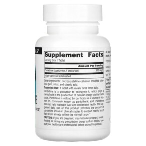 Thành phần vi chất của Source Naturals Pantethine 300 mg 90 Tablets 021078020660