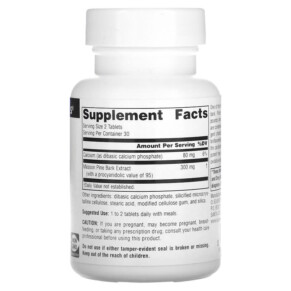 Thành phần vi chất của Source Naturals Pine Bark Extract 150 mg 60 Tablets 021078020837