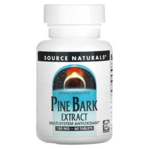 Thực phẩm chức năng Source Naturals Pine Bark Extract 150 mg 60 Tablets 021078020837