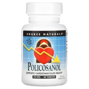 Thực phẩm chức năng Source Naturals Policosanol 10 mg 60 Tablets 021078014485