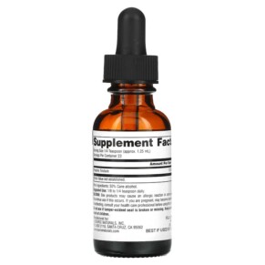 Thành phần vi chất của Source Naturals Propolis Tincture 1 fl oz (29.57 ml) 021078006077