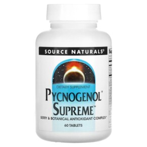 Thực phẩm chức năng Source Naturals Pycnogenol Supreme 60 Tablets 021078022206