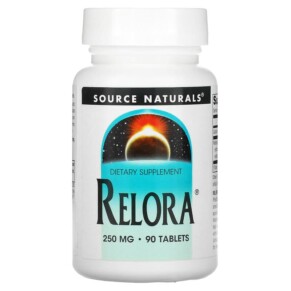 Thực phẩm chức năng Source Naturals Relora 250 mg 90 Tablets 021078015697